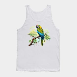 Military Macaw Tank Top